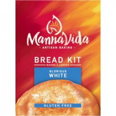 Mannavida Gluten Free Gloriuos White Bread Mix 415g